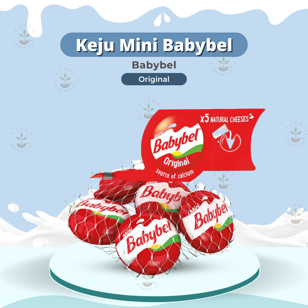 Keju Babybel Mini 110gr - Babybel Keju Bayi - Keju Babybel MPASI BAYI