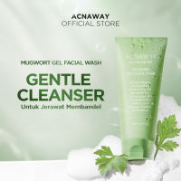 ACNAWAY Mugwort Gel Facial Wash Cleanser Acne Friendly Face Wash - Sabun Cuci Muka untuk Membersihkan Wajah with Mugwort + Centella + Panthenol
