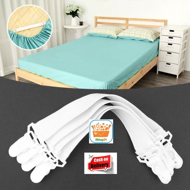 SRS Jepit/Penjepit/Jepitan Ujung Sprei (Sheet Grippers) Karet Penjepit Ujung Sprei