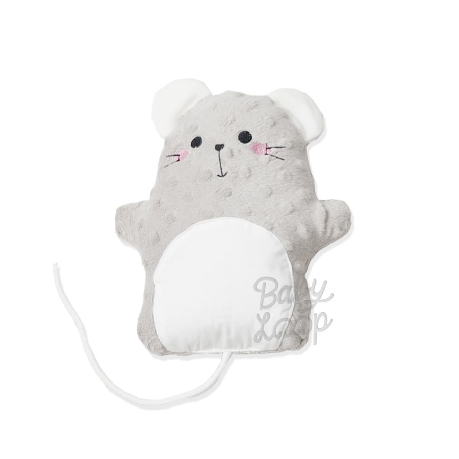Baby Loop Rat Minky Grey Boneka Bayi Anak