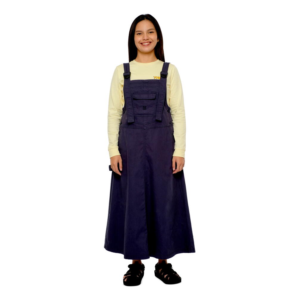WS TRISHA OVERALL MIDI DRESS