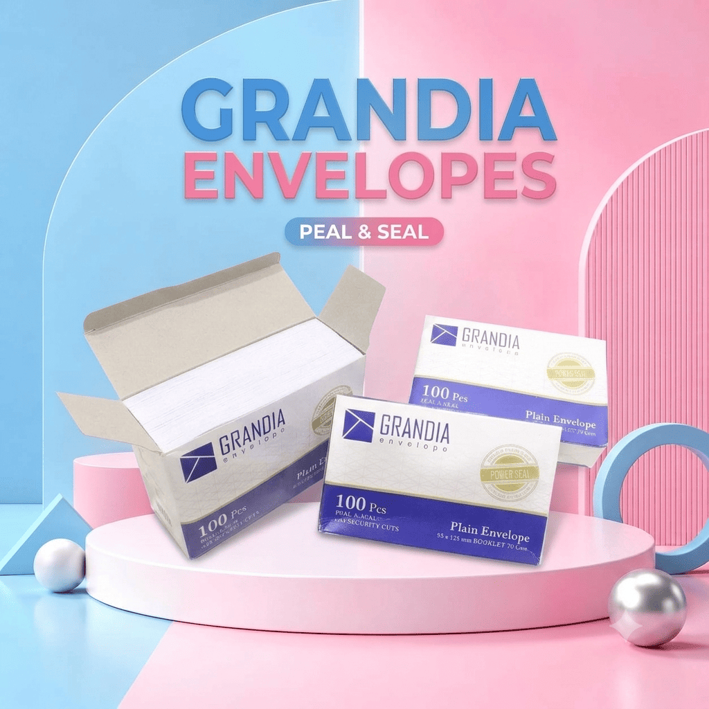SQUEEZY Amplop Putih No. 104 GRANDIA 95x152mm BGAIN | Amplop Kondangan Surat 1 Box Isi 100 Pcs