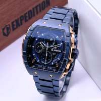 ORIGINAL Jam Tangan Pria Expedition E 6782 / E6782 Garansi 1 Tahun - Stainless Steel