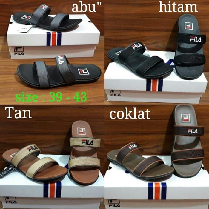 SALE!!! TERMURAH Sandal Pria Sendal FILA Januari 2019 - 2 SALE!!! TERMURAH Sandal pria sendal FILA - 2
