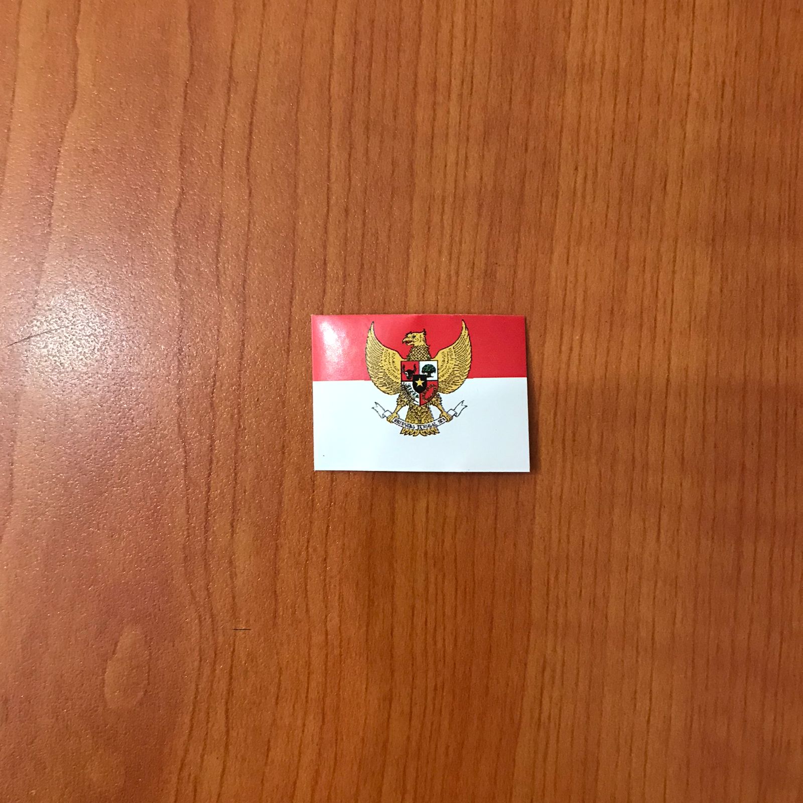 Stiker Pipi Hati Bendera Merah Putih 17 agustus HUT RI isi 30 pcs
