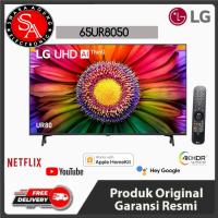 Led UHD 4K Smart TV 65 Inch LG THINQ AI Type : 65UR8050 (Khusus Medan)