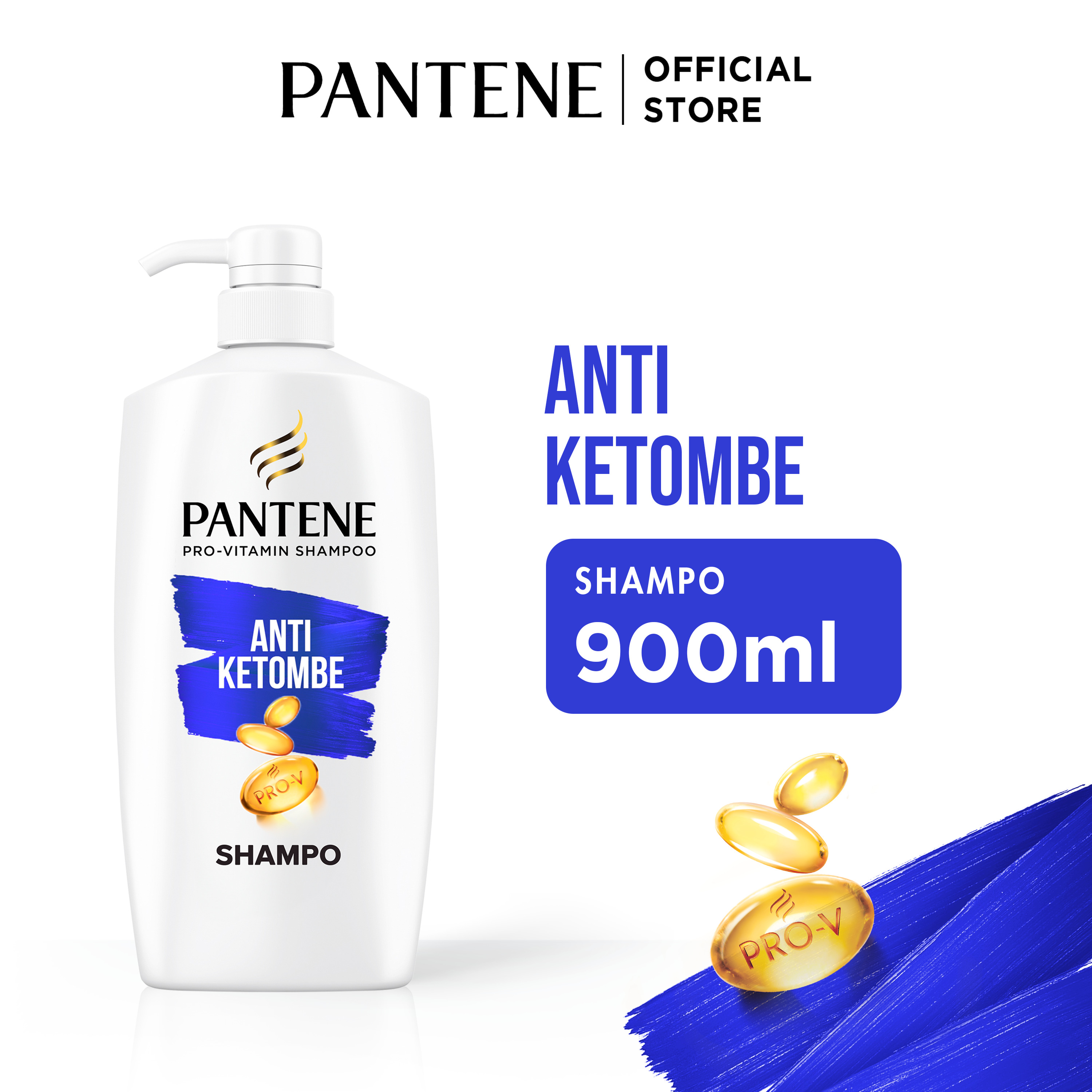 Pantene Shampoo Perawatan Rambut Anti Ketombe 900 ml