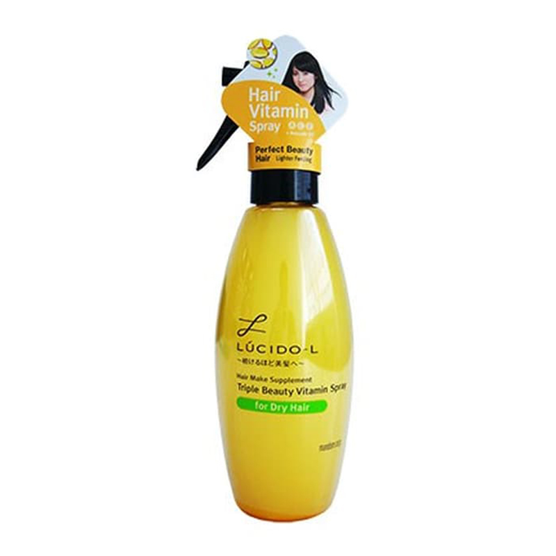 Lucido-L Hair Vitamin Dry Hair Spray 200 ml [KUNING]