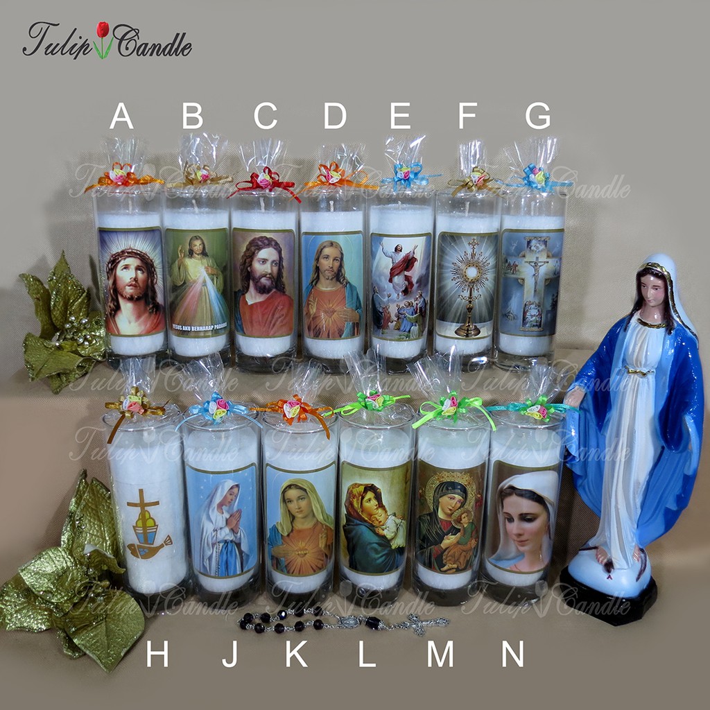Tulip Candle Lilin Gelas Rohani Lilin Doa Lilin Ibadah 16.5 cm tulip candle lilin gelas rohani lilin doa lilin ibadah 16.5 cm