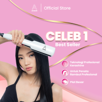 Catokan AIUEO Celeb 1 957 Catok Rambut Pro 5 in1 Hair Straightener Curly Blow Plat Keramik