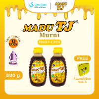 Paket 2 Madu TJ Murni 500gr [Free 1 Lunch Box  Madu TJ]
