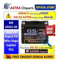 Aki Motor GS ASTRA MF GM5Z-3B Supra Vega Mio Smash Shogun dll