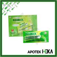 Komix Rasa Jeruk Nipis Box isi 30 Sachet - Meredakan Batuk