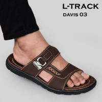 DAVIS sandal kulit pria model terbaru D03 size 39-43 made in indonesia