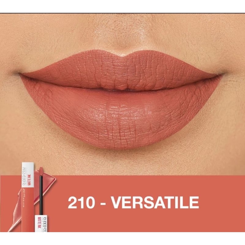 Lipstick Maybelline Superstay Matte Ink Liquid Waterproof Matte Lipstick Lipcream Make Up 16 Jam