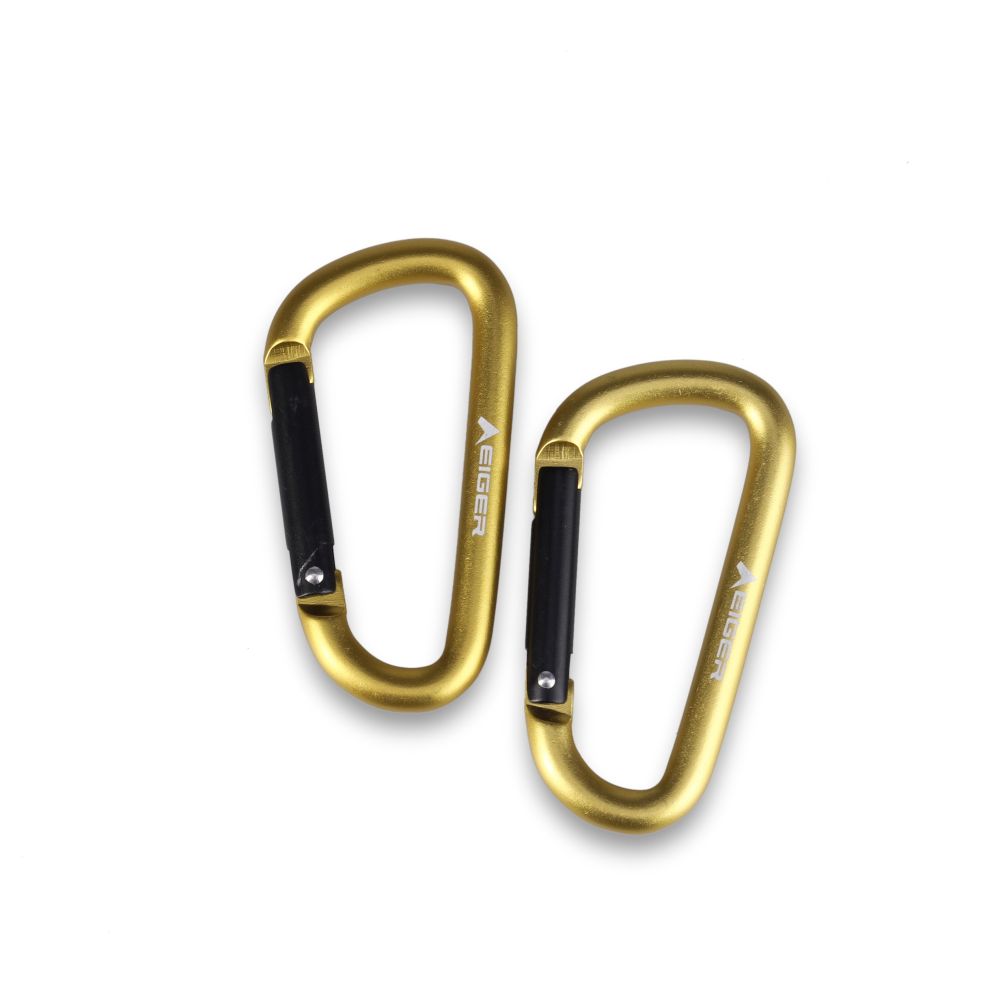 6 MM D CARABINER 2 PCS (910002169)