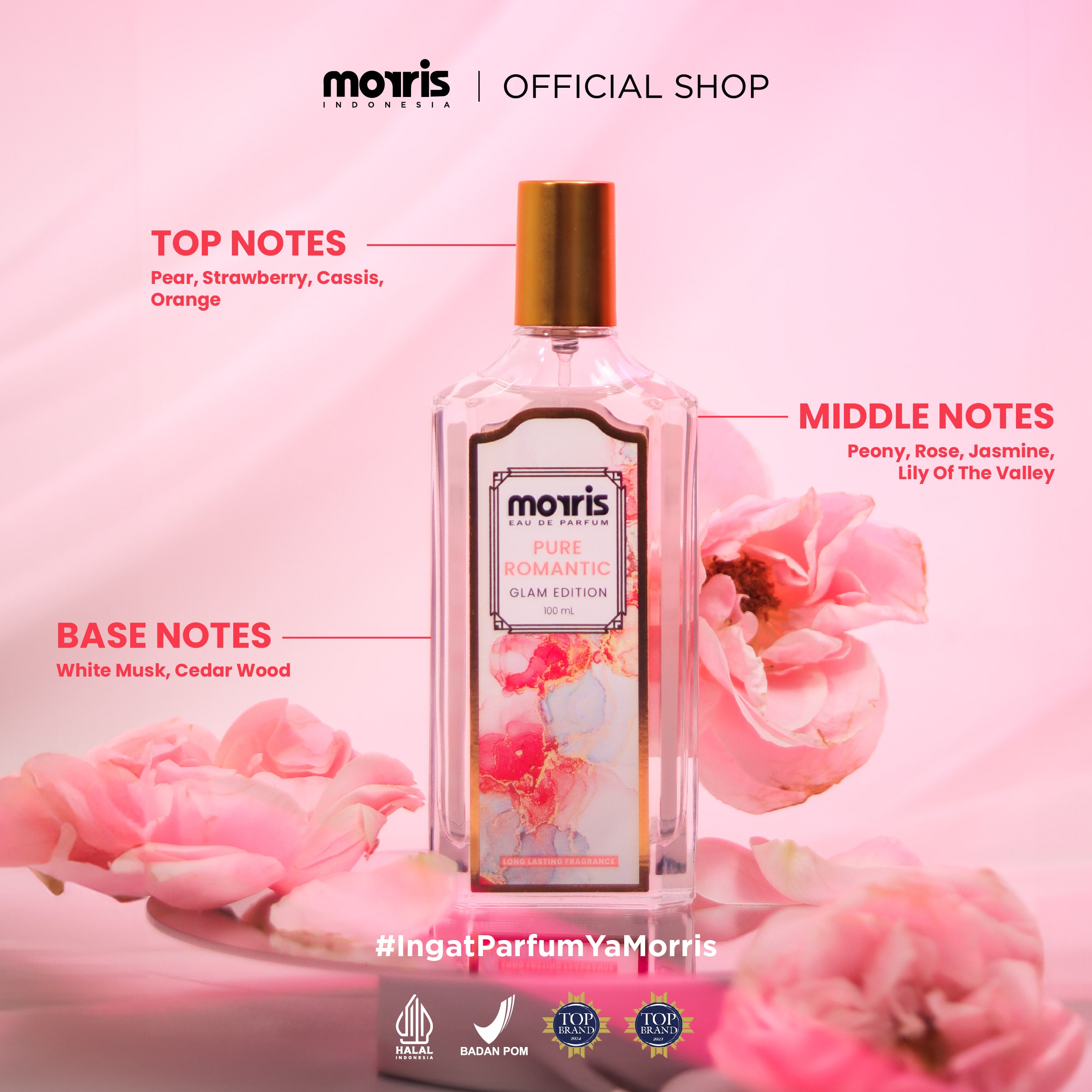 Morris EDP Glam Edition 100ml - Parfum Wanita