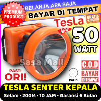 [COD] TesLa Senter Kepala Selam 50 Watt TLKS-1054n Diving Nyelam 50W LED Super Terang Kedalaman 200 Meter Tahan 10 Jam Rechargeable Isi Ulang Recas Waterproof Tahan Air Snorkling Camping Lisensi USA Laz COD Bisa Bayar di Tempat Sasa Mall