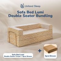 Sofa Bed Lumi by Uniland Sleep | Sofabed Lipat Multifungsi 3 in 1 | Minimalis Modern