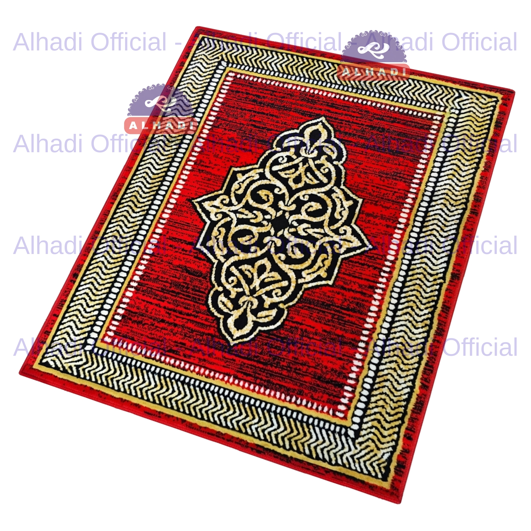 Alhadi Permadani 115 x 155 cm Tebal 8mm Karpet Lantai Afbel Abstrak Modern Bulu Lembut Empuk Album 2