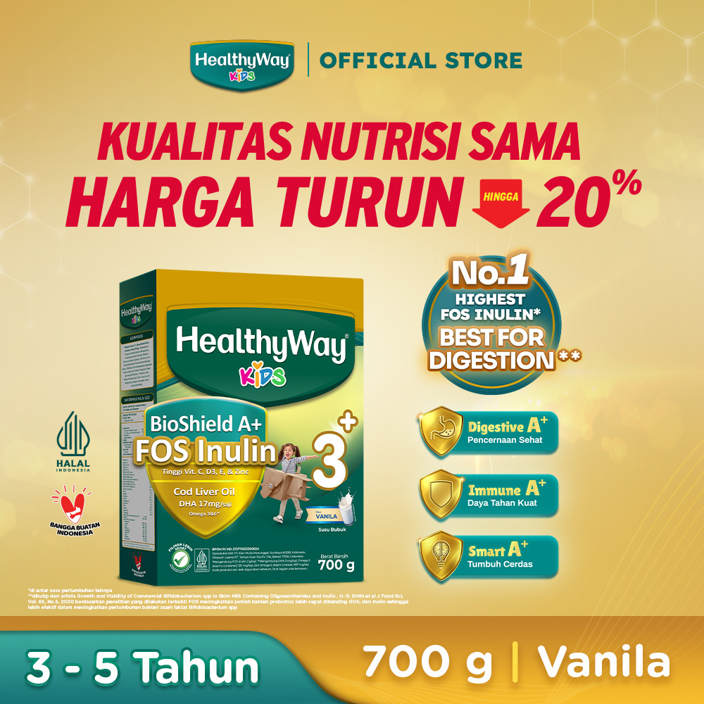 HEALTHYWAY KIDS 3+ VNL/700GR - Exp : 08.2027