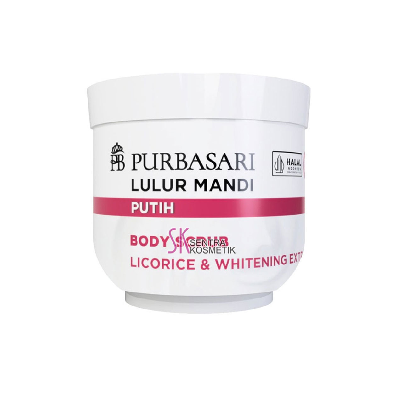 PURBASARI Lulur Mandi PUTIH Body Scrub