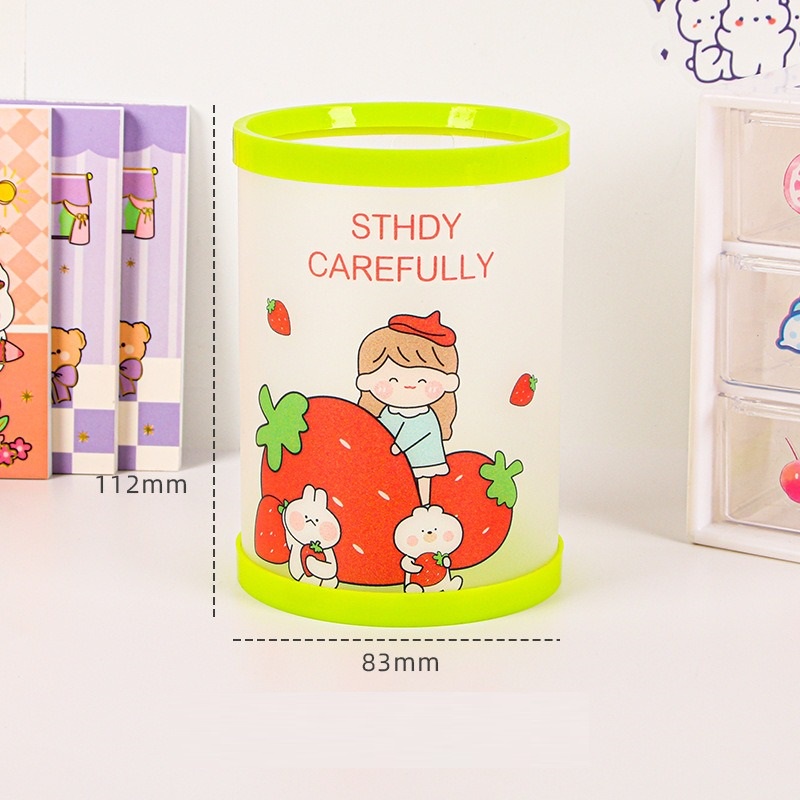 Tempat Kotak Pena Pensil Pen Pencil Holder Bulat Tabung Lipat ST0249