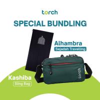 TORCH Kashiba 3 Liter Tas Selempang Bahu Pria Wanita Unisex Ringan Anti Air - Sling Bag Travel Pouch Waterproof