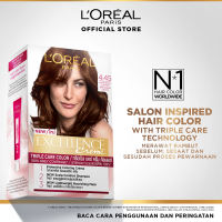 LOreal Paris Excellence Creme Triple Care Hair Color | (Cat / Pewarna Rambut Permanen) | Single Pack Hair Color
