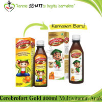 CEREBROFORT GOLD RASA JERUK 100ml VITAMIN OTAK ANAK