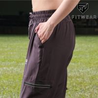 Fitwear Jogger Olahraga Wanita BONNIE 4 POCKET STRIPE DRYFIT OVERSIZE - S - XL
