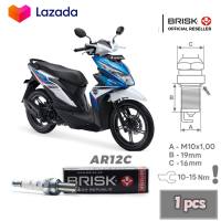 BUSI MOTOR BRISK COPPER AR12C HONDA BEAT / BEAT ESP / BEAT ESP POP / BEAT STREET ESP / BEAT FI / REVO PGM FI / SCOOPY / SCOOPY ESP ALL NEW