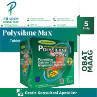 Polysilane Max Tablet - Obat Lambung (Box 10 Strip)