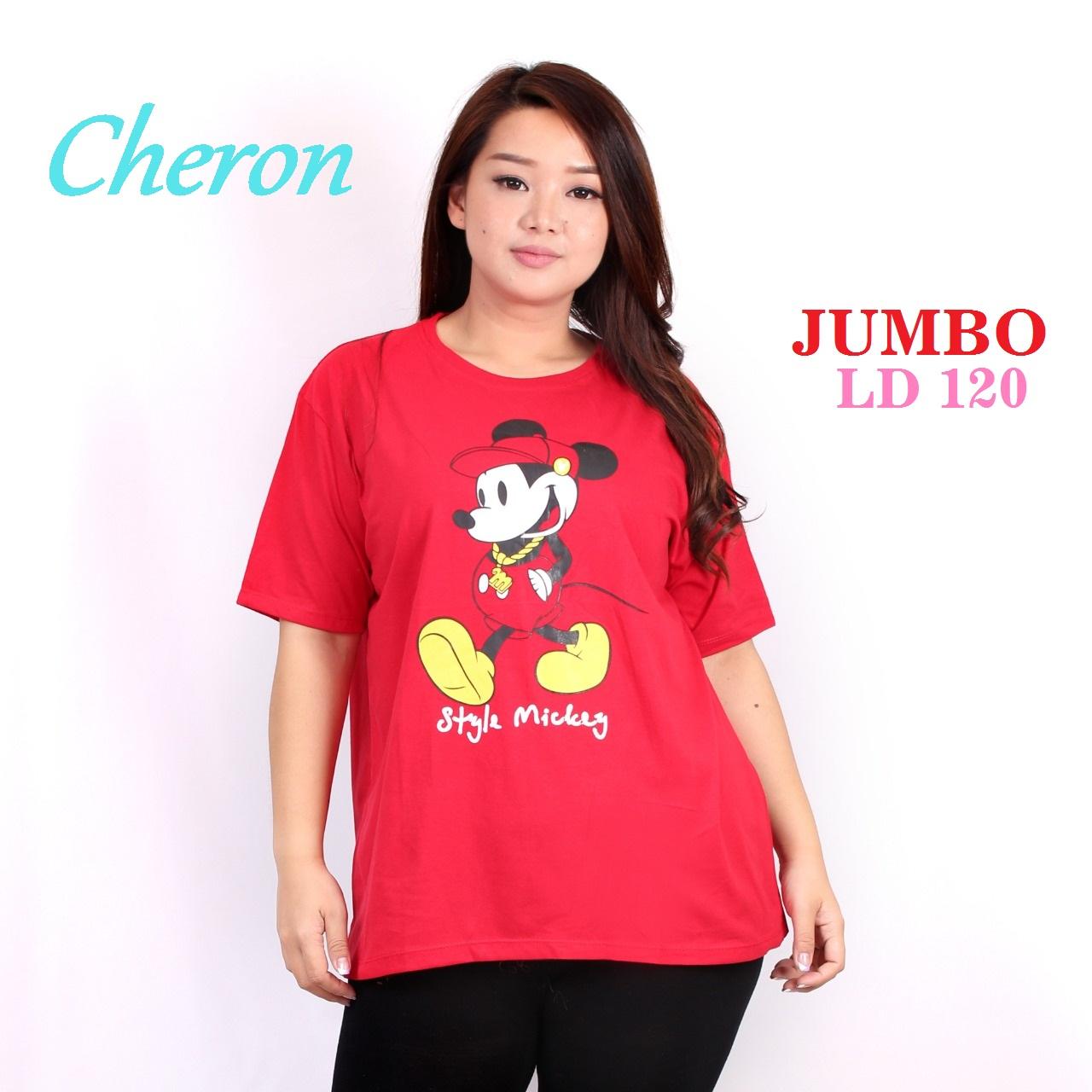 CHERON 17214 - Kaos Oblong Wanita JUMBO Real Pic Fit 3XL Baju Distro Cewek Atasan Kekinian Murah Lengan Pendek Tumblr Tee Casual T-shirt Cotton Combed Tshirt Pakaian Remaja Dewasa Abg Untuk Olahraga Santai Jalan-jalan Olah Raga Sport Warna Khusus Merah cheron 17214 – kaos oblong wanita jumbo real pic fit 3xl baju distro cewek atasan kekinian lengan pendek tumblr tee casual t-shirt cotton combed tshirt pakaian remaja dewasa abg untuk olahraga santai jalan-jalan olah raga sport warna khusus merah