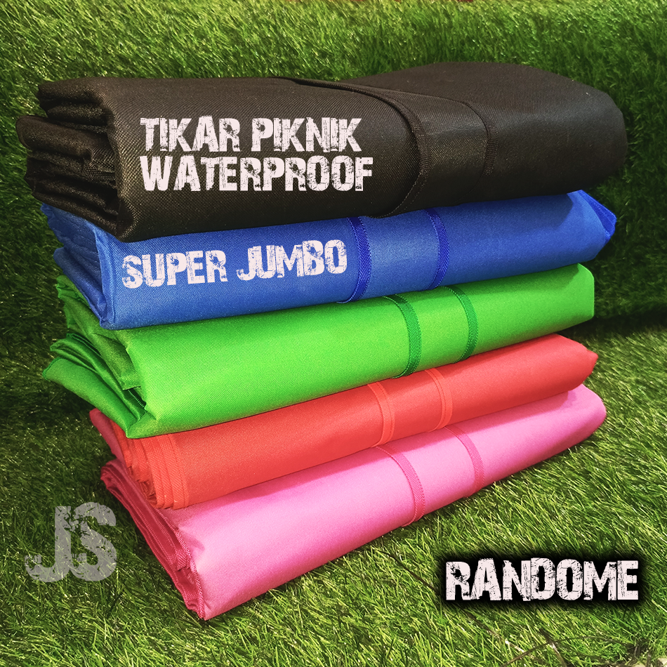Tikar Lantai Piknik Hajatan Jumbo Waterproof Anti Slip Murah 300x200