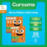 Youvit Curcuma & Vitamin Anak 35 Hari (5 Sachet) dengan Curcuma Zink dan Madu | Meningkatkan Nafsu Makan Anak