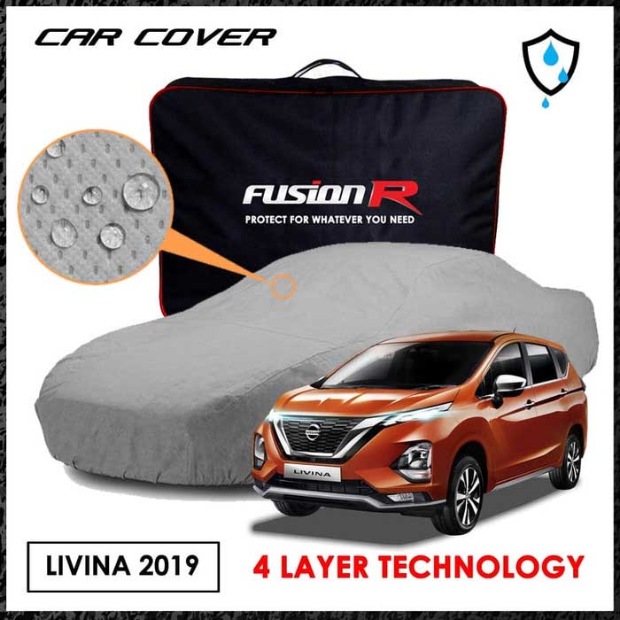 Cover Mobil ALL NEW LIVINA 4 Layer / Body Cover ALL NEW LIVINA 4 Lapis / Sarung Mobil ALL NEW LIVINA / Penutup Mobil ALL NEW LIVINA Like Krisbow Prestige