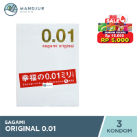 Kondom Sagami Original 0.01 Isi 3 Pcs