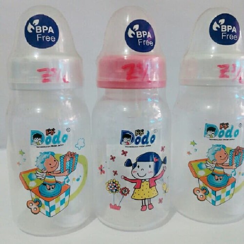 Botol Susu botol dodo 250ml/125ml/60ml BPA Free