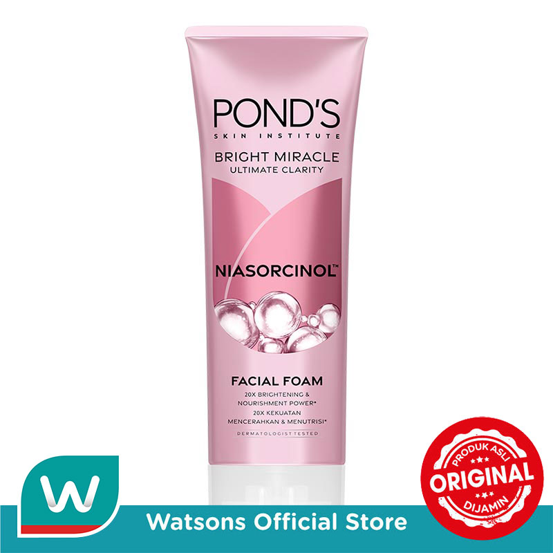 Ponds Bright Miracle Ultimate Clarity Niasorcinol Facial Foam 100g