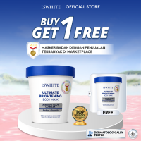 BUY 1 GET 1 ISWHITE Perfect Ultimate Body Mask Package - Masker Badan Pemutih Tubuh yang Mampu Mencerahkan dan Meratakan Warna Kulit BPOM Halal