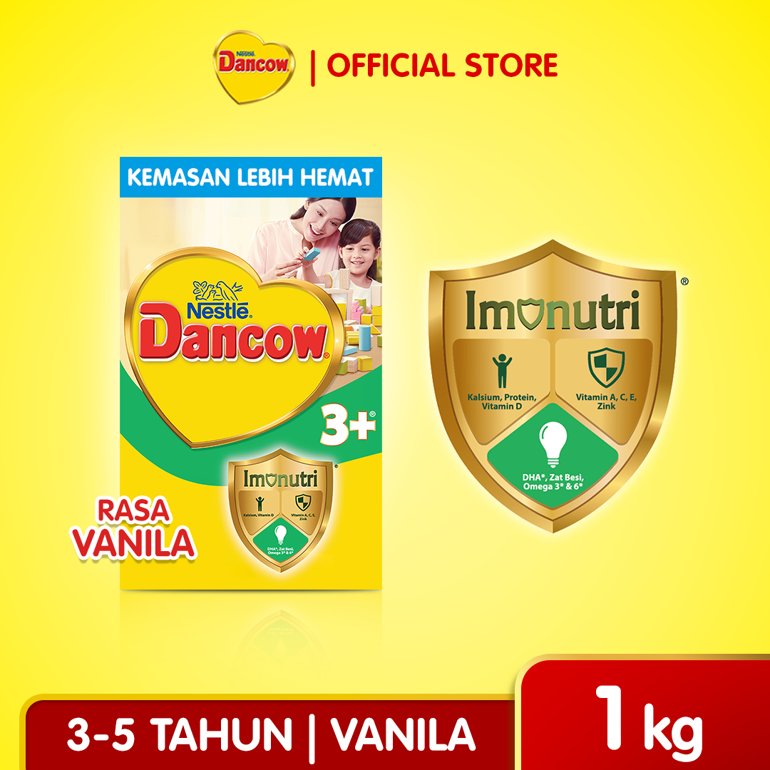 Nestlé Dancow 3+ Rasa Vanila 1kg