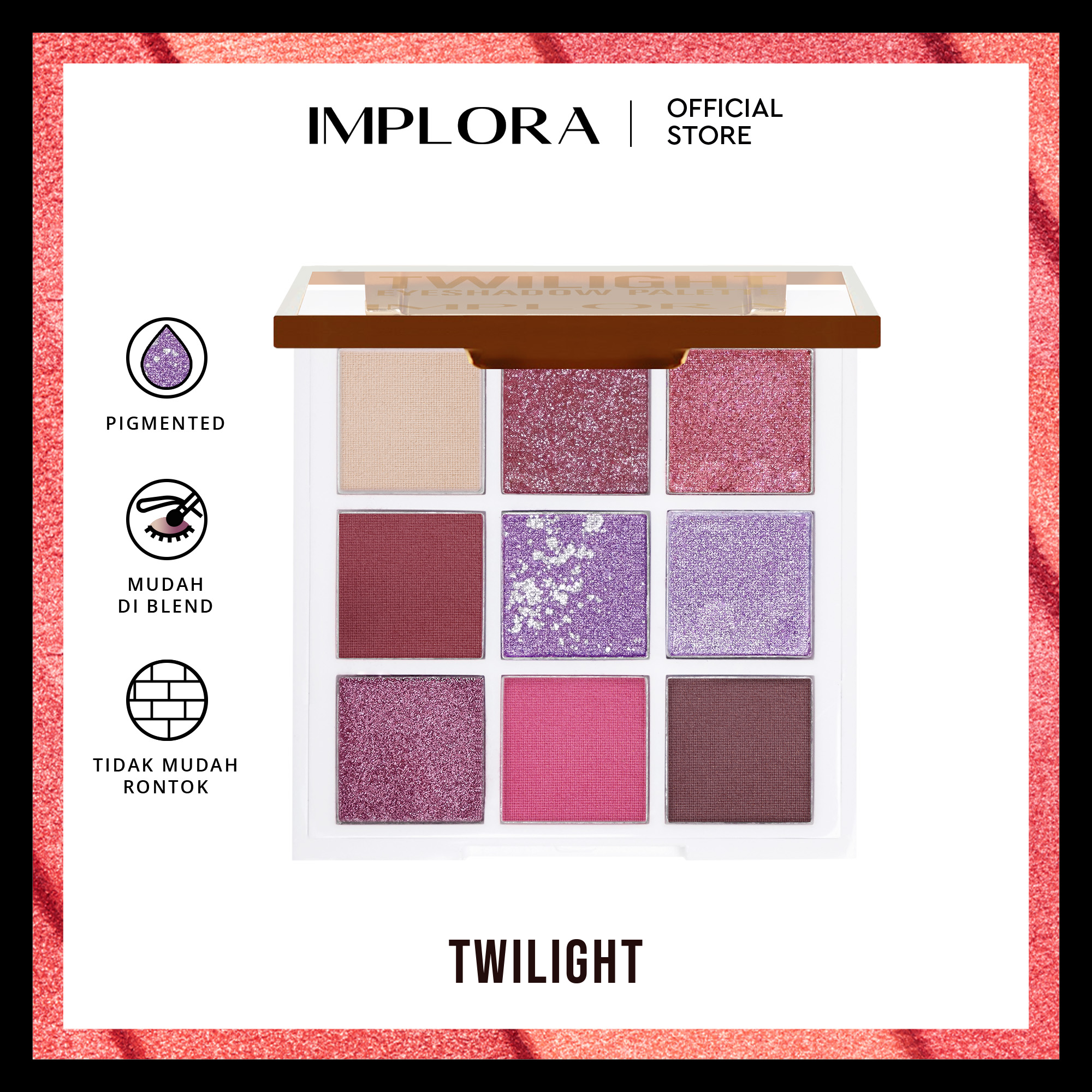 Implora Promo (Eyeshadow Pallette + Eyebrow)