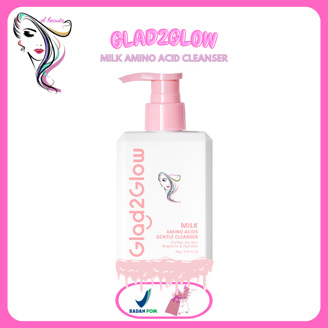 Glad2Glow Milk Amino Acids Gentle Cleanser