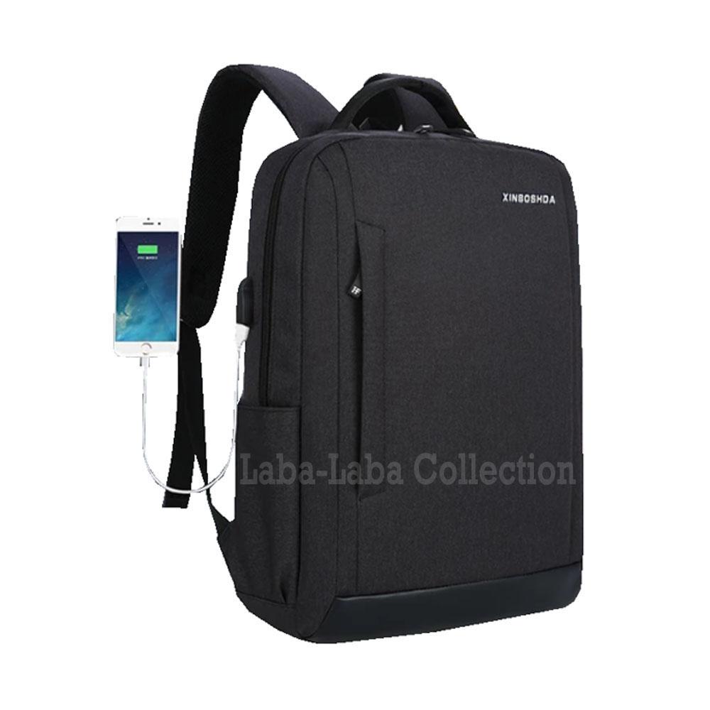Tas Ransel Pria Tas Ransel Wanita Backpack Tas Sekolah Tas Kuliah Tas Kerja Tas Bahu With USB Charger Up To 15 Inch Korean Bag LLC19034 - Tas Fashion Pria Wanita Korean Style Januari 2019 - 2 Tas Ransel Pria Tas Ransel Wanita Backpack Tas Sekolah Tas Kuliah Tas Kerja Tas Bahu With USB Charger Up to 15 inch Korean Bag LLC19034 - Tas Fashion Pria Wanita Korean Style - 2