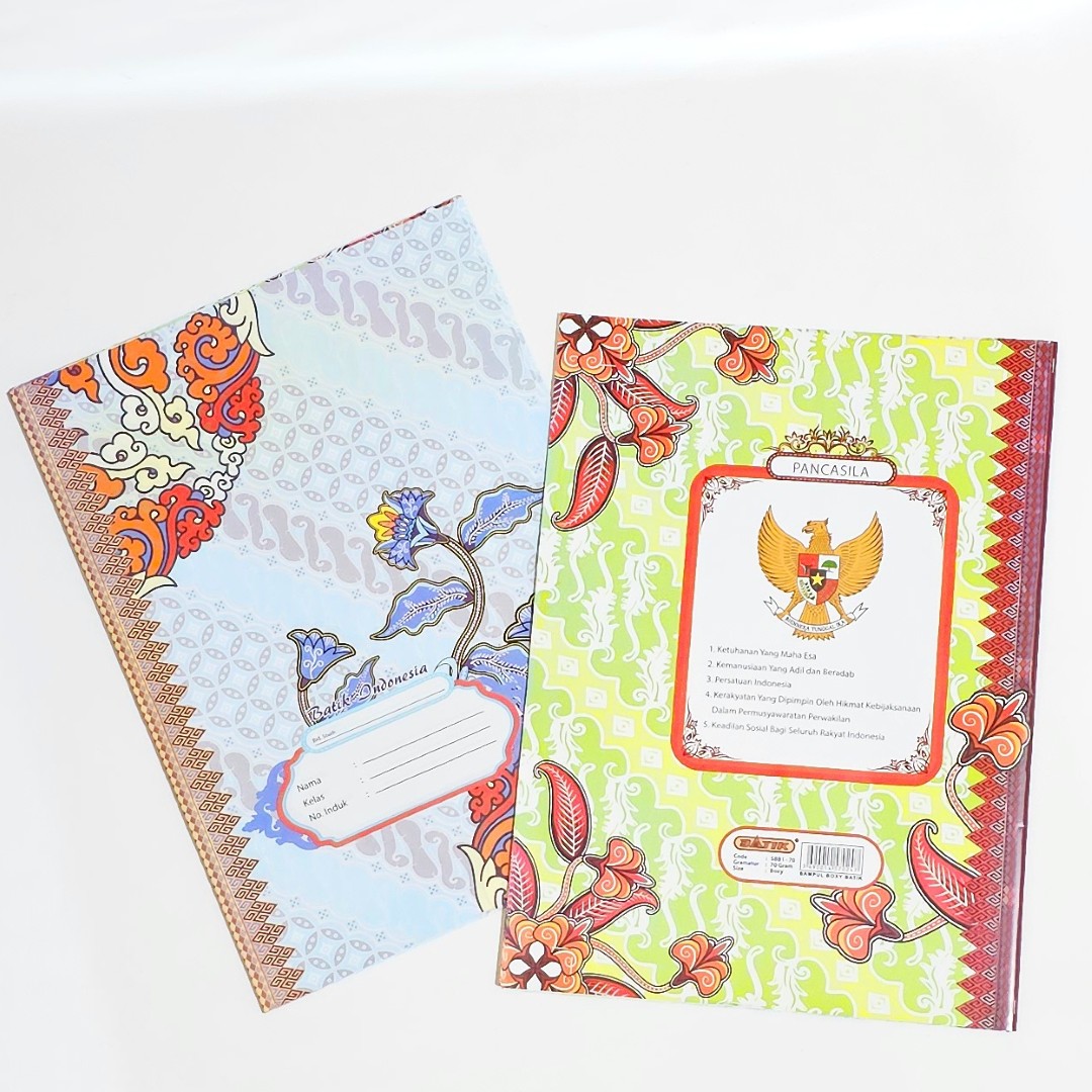 SOS Sampul Buku Samson Batik Boxy/Besar (20lb) BigBoss/Sampul Buku/Sampul Buku Sekolah