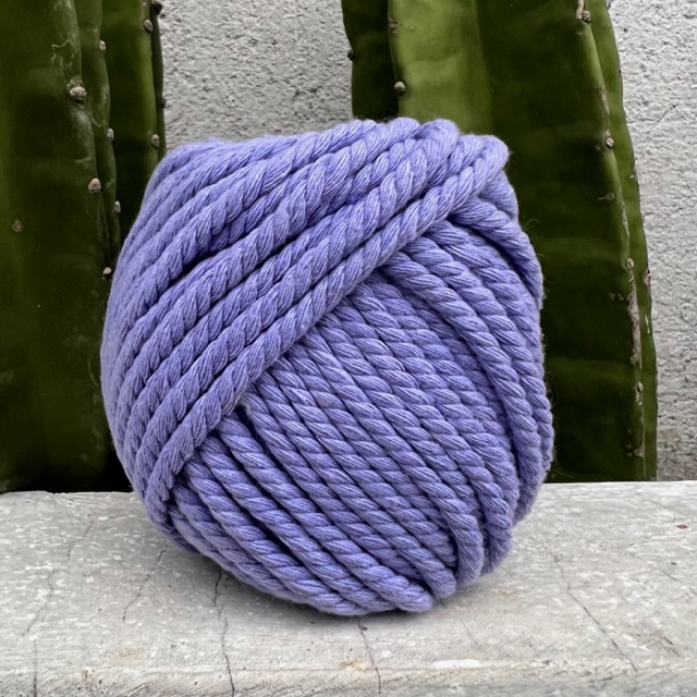 Tali katun bali macrame benang cotton rope 4mm 100gr