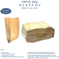 Paper Bag Medium Kertas Fried Chicken (Isi 100 Pcs-F.BG5B)