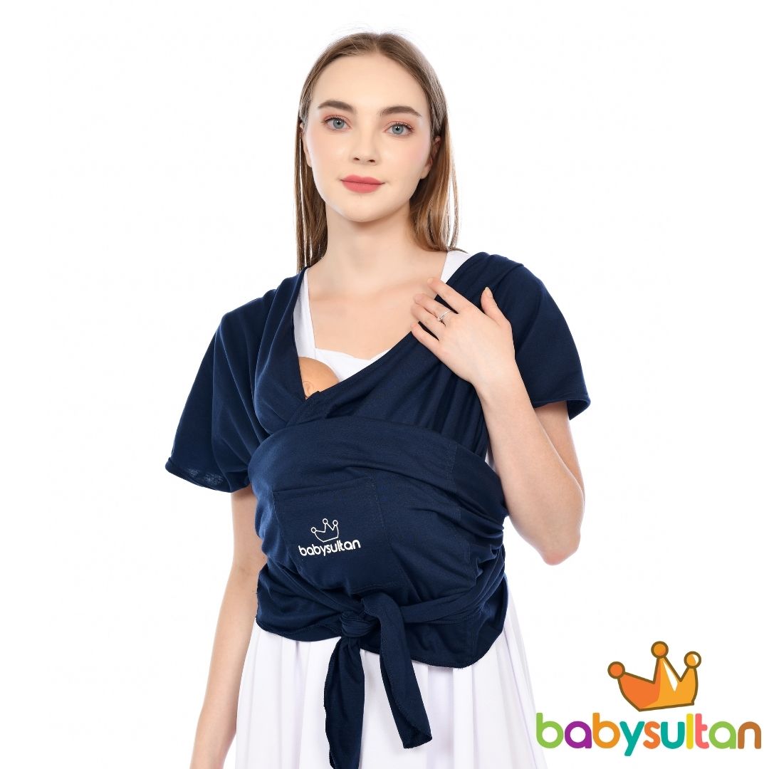 Gendongan Bayi Depan Instan Baby Wrap 3 in 1 M Shape dengan Sash Belt Terbaru babysultan