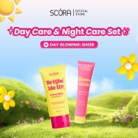 SCORA Bright Me Up Sunscreen 40 Gr + SCORA Tone Up Cream Series 30 mL